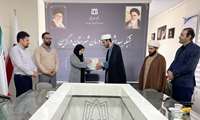دیدار نماینده دفتر نهاد رهبری در دانشگاه علوم پزشکی همدان با مدیریت شبکه بهداشت درگزین